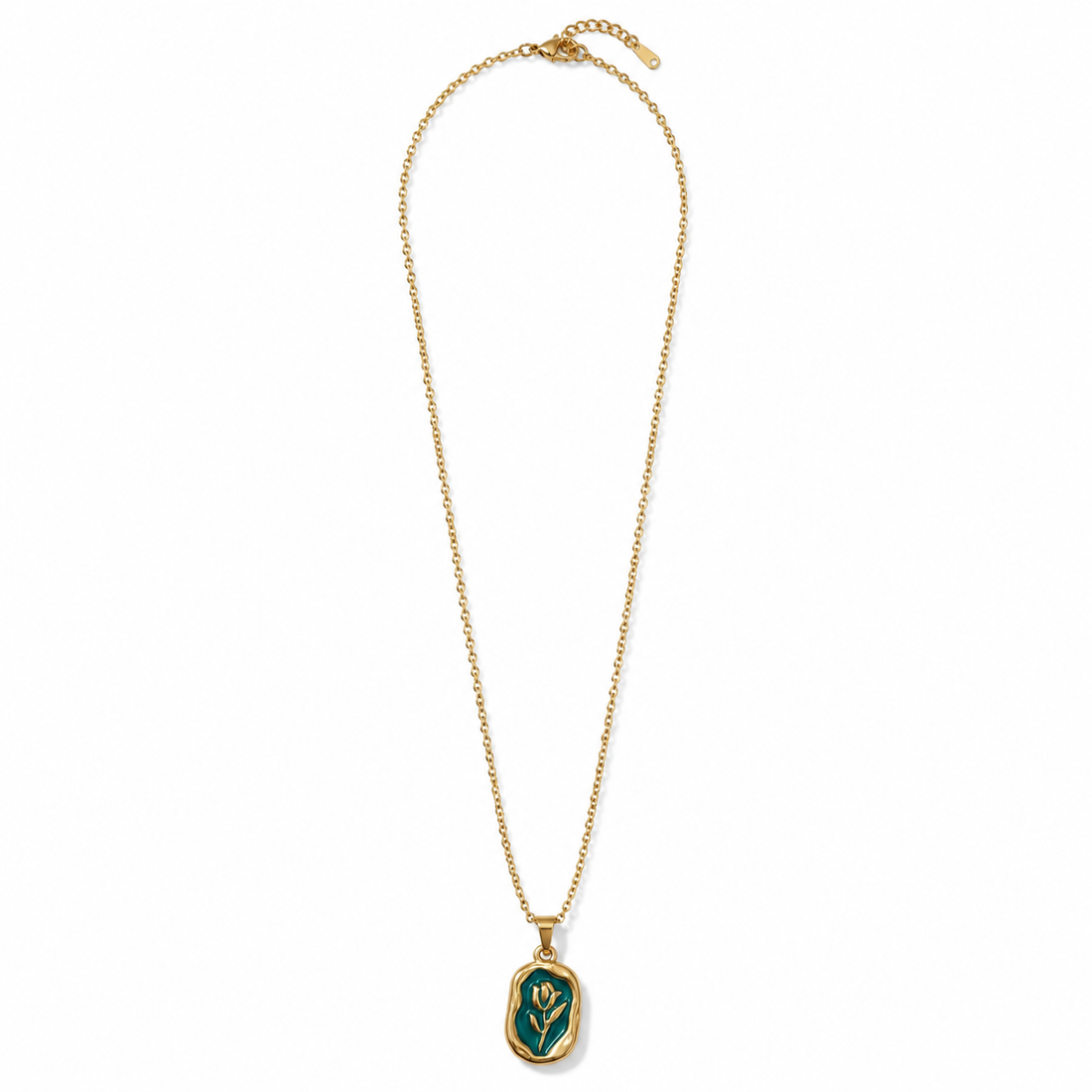 Collana Rosalie - verde