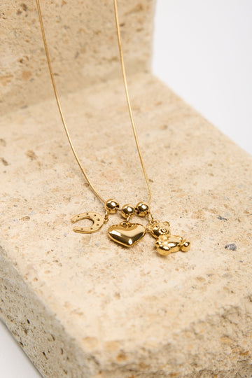 Collana Teddy Charm