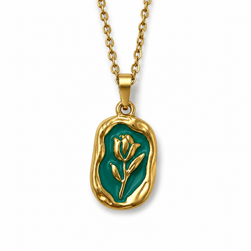 Collana Rosalie - verde