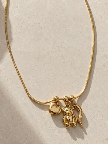 Collana Teddy Charm