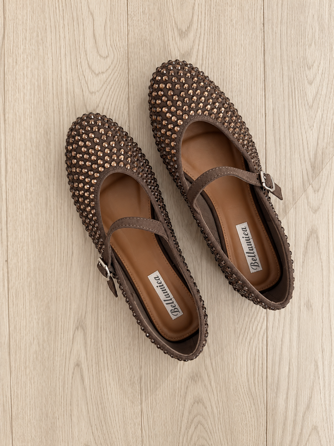 Ballerine Lumi – tortora