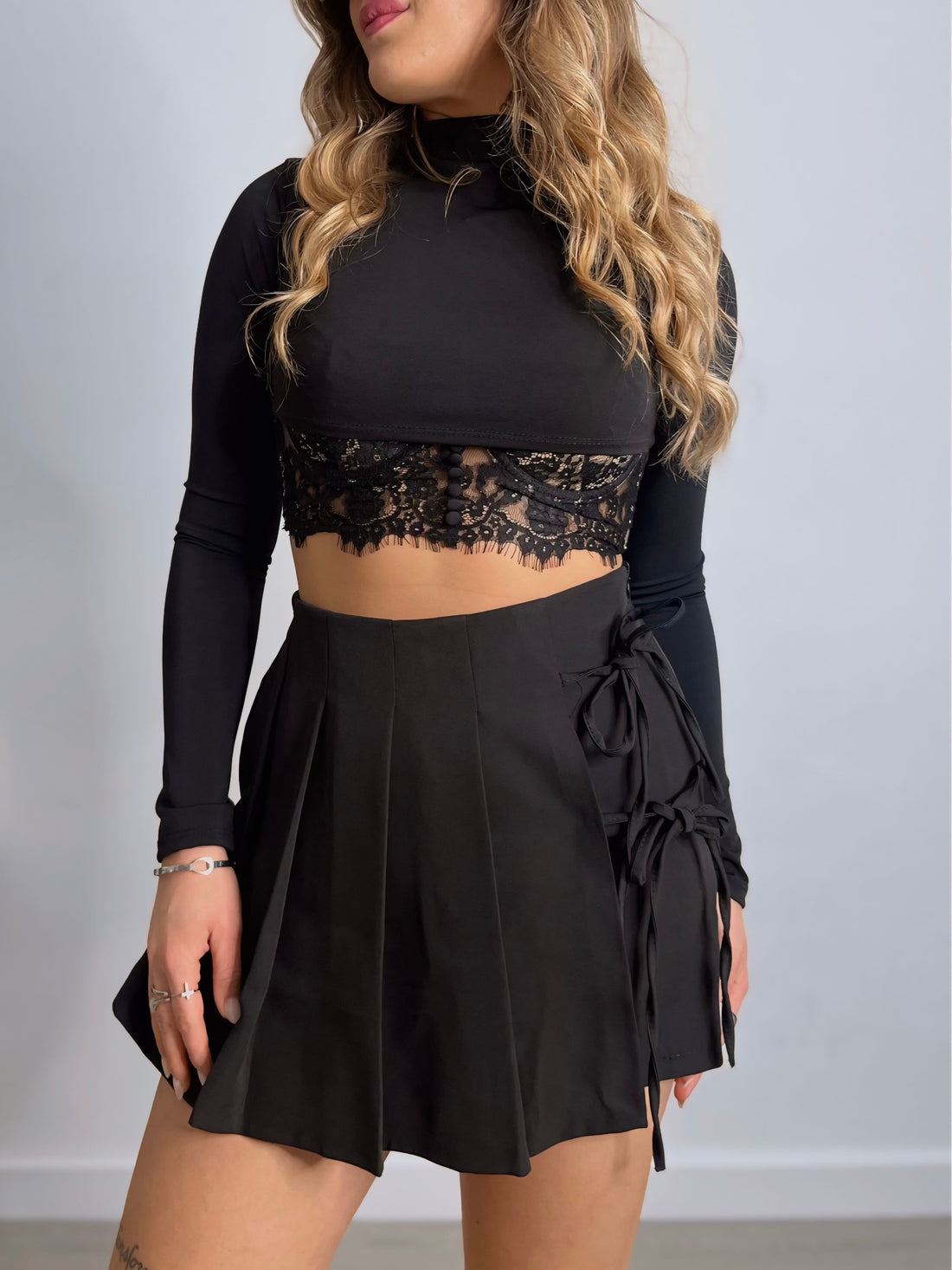 Gonna-pantaloncino Spring - nero