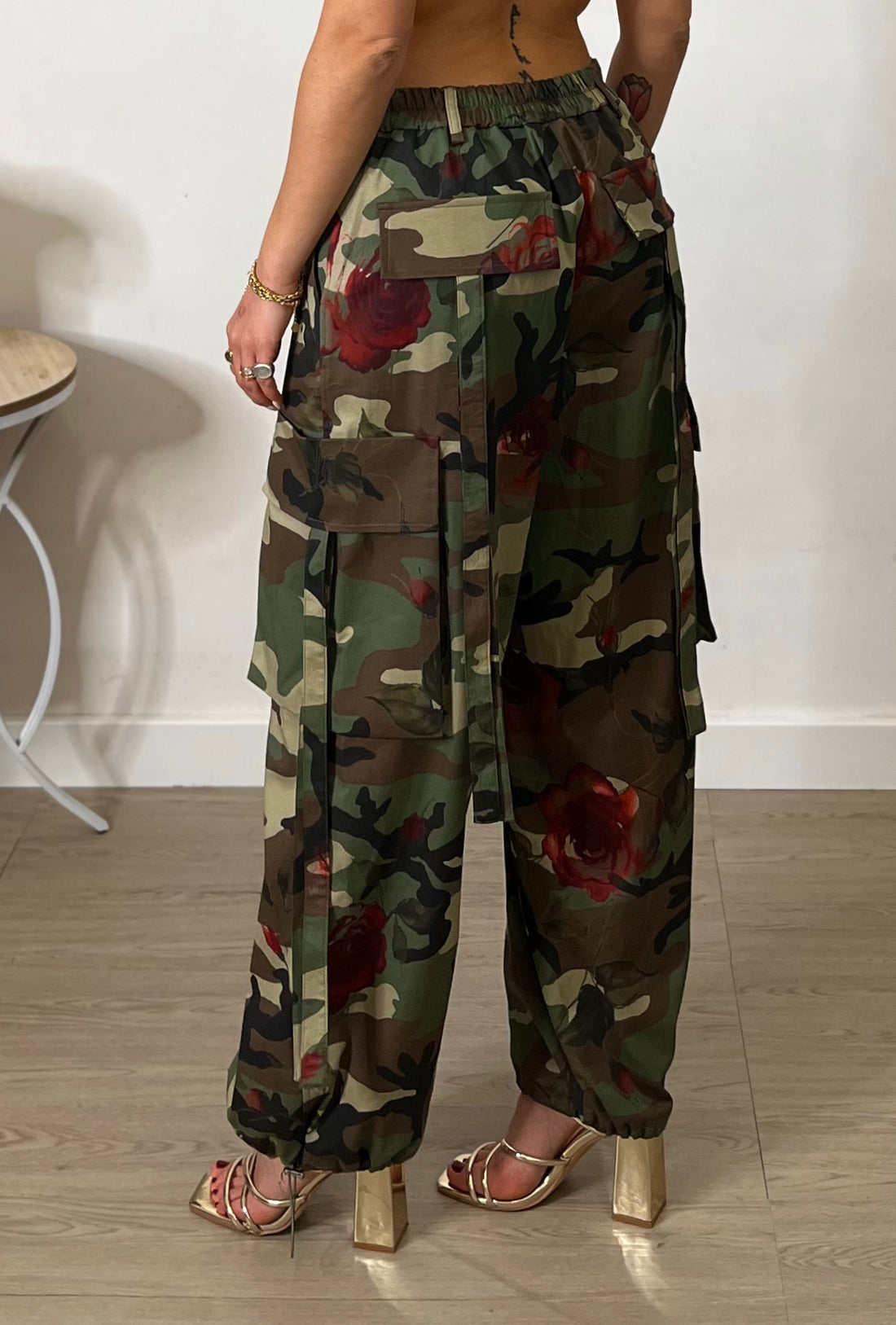 Pantalone cargo stampa camouflage - Lumina