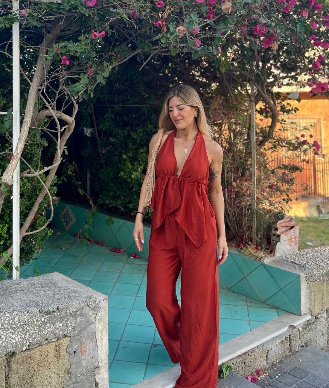 Coordinato Bali - terracotta