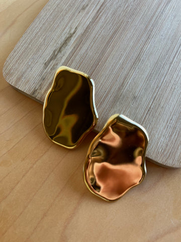 Orecchini Abstract - oro