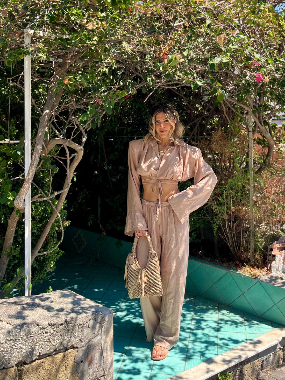 Coordinato Santorini –  nude