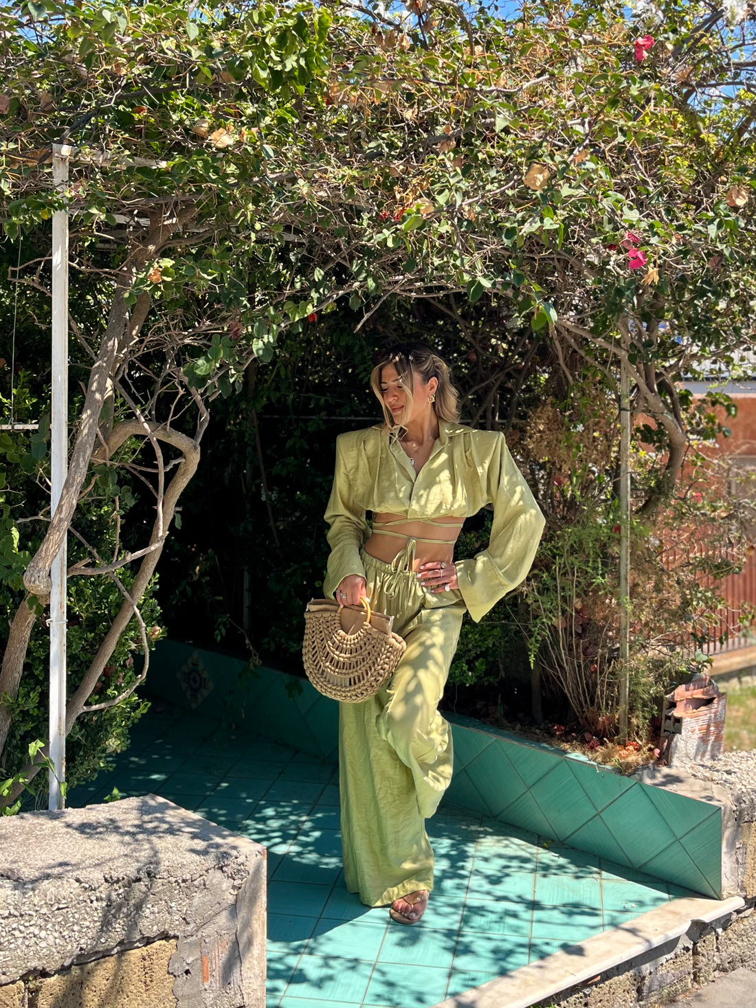 Coordinato Santorini –  verde