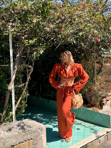Coordinato Santorini –  terracotta