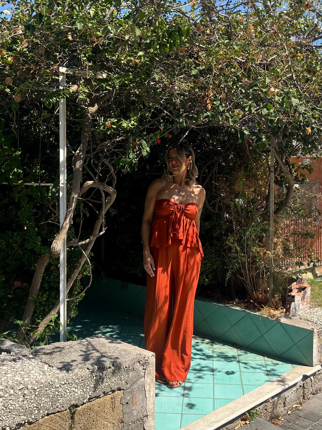 Coordinato Amalfi – Terracotta