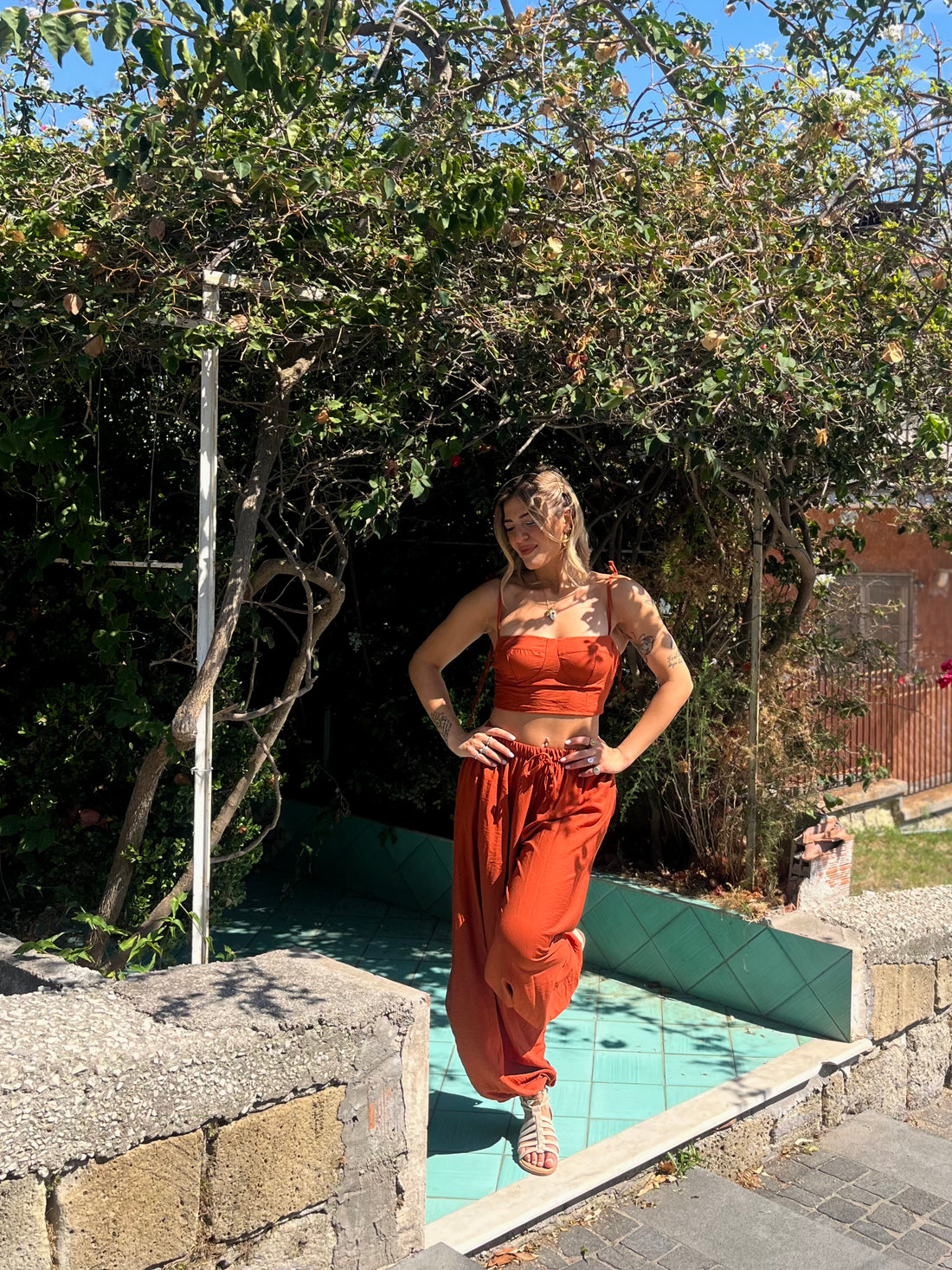 Coordinato GAIA - terracotta