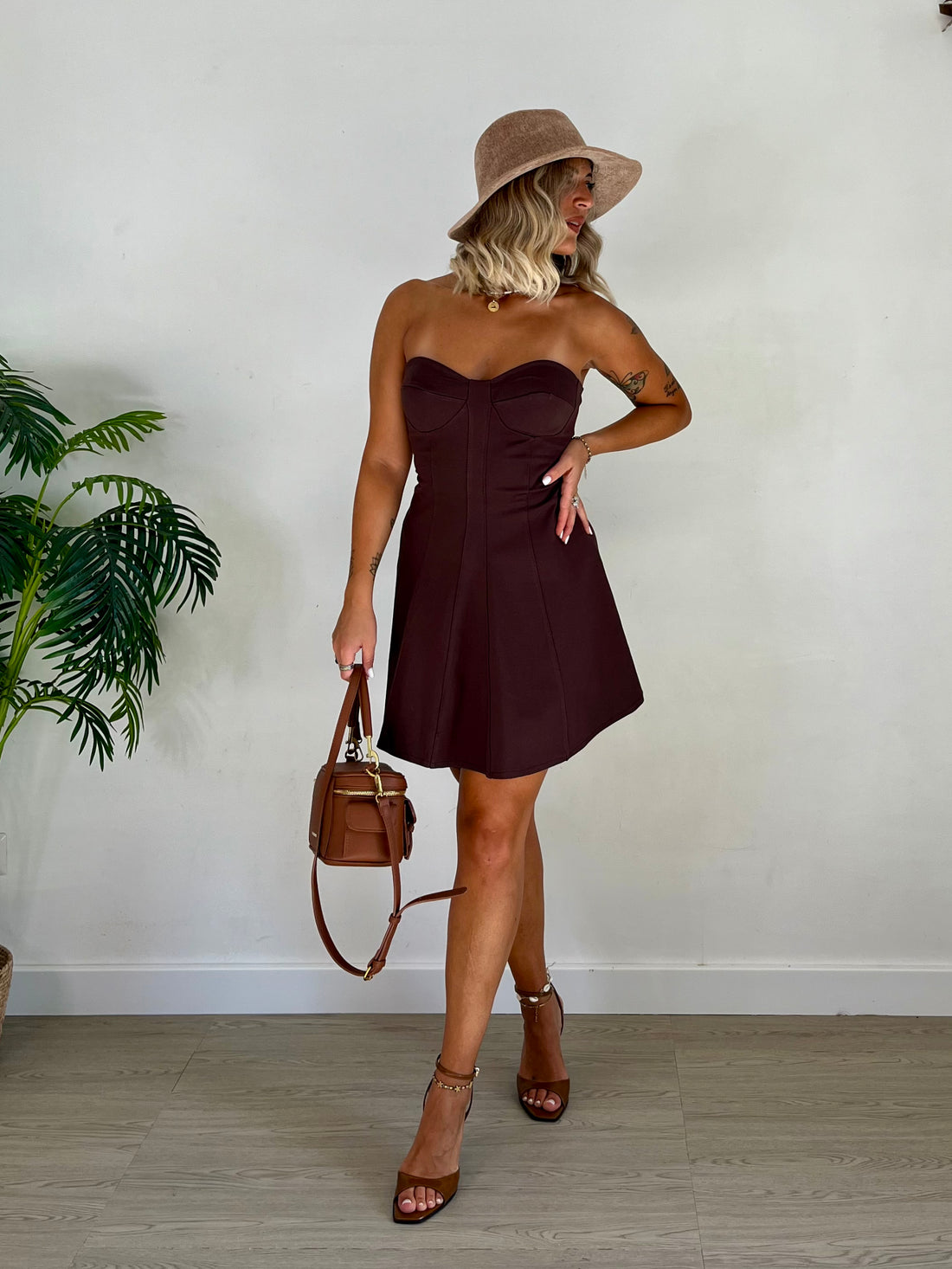 Abito Gaia - marrone