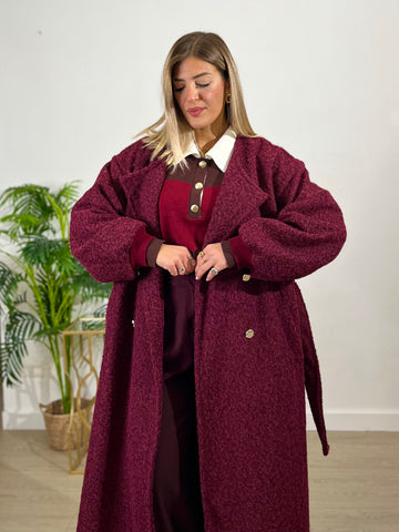 Cozy Coat - bordeaux