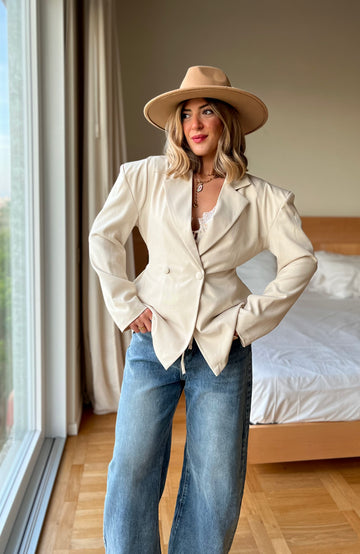 Blazer Triangle - beige