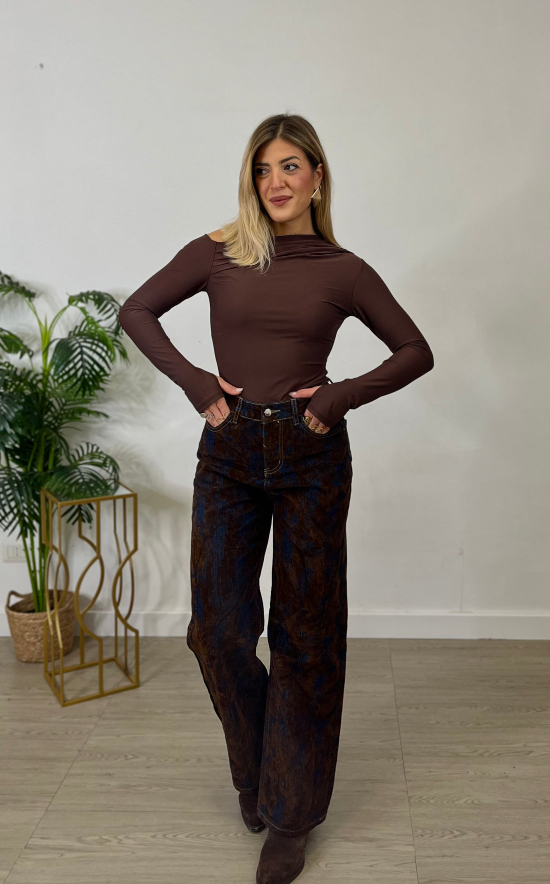 Maglia Cléa - marrone