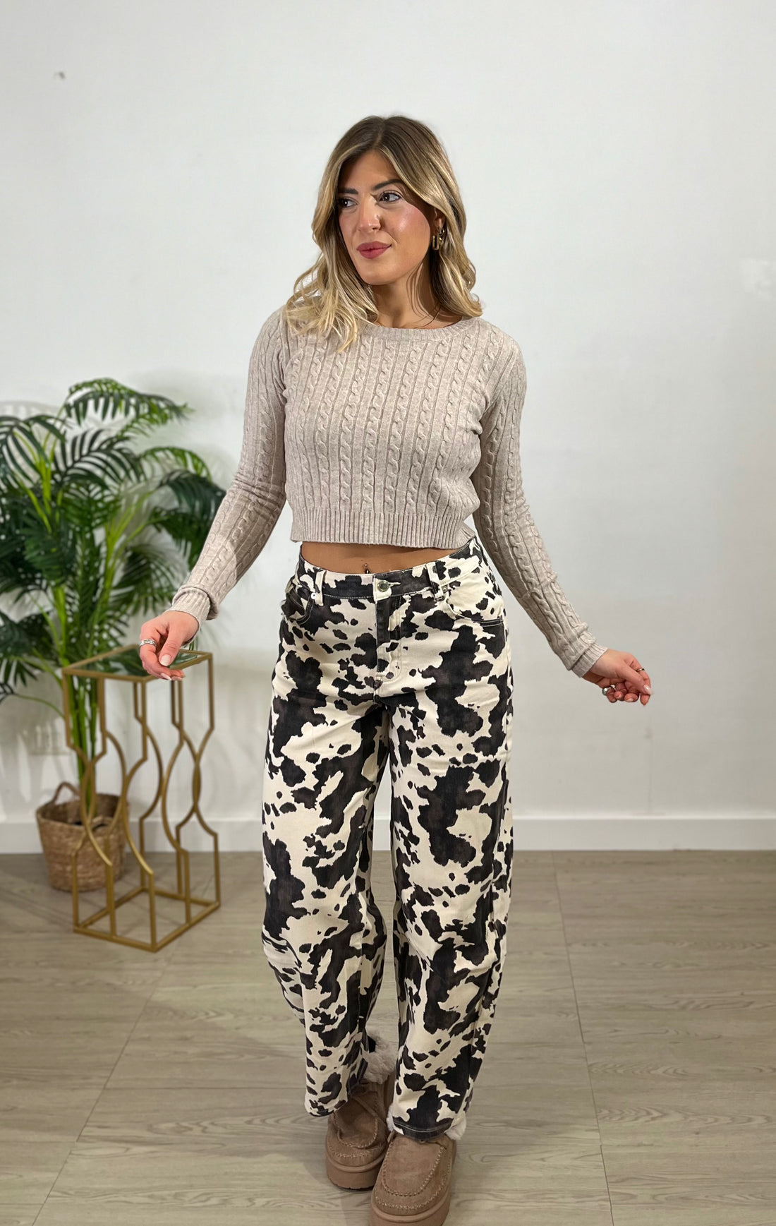 Maglioncino a maniche lunghe - modello crop