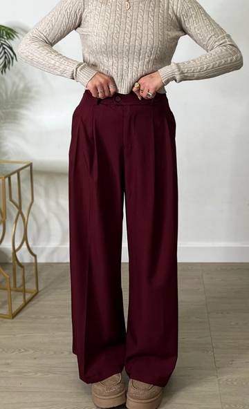 Pantalone Maira - bordeaux