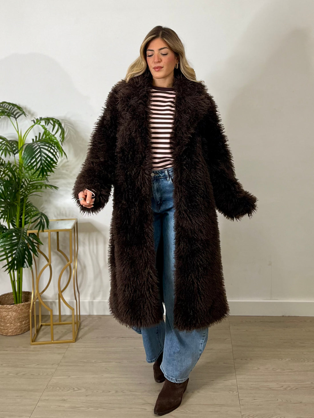 Pelliccia Praga - marrone