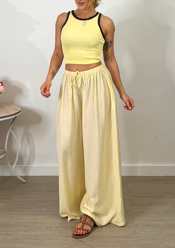 Pantalone Sand - giallo