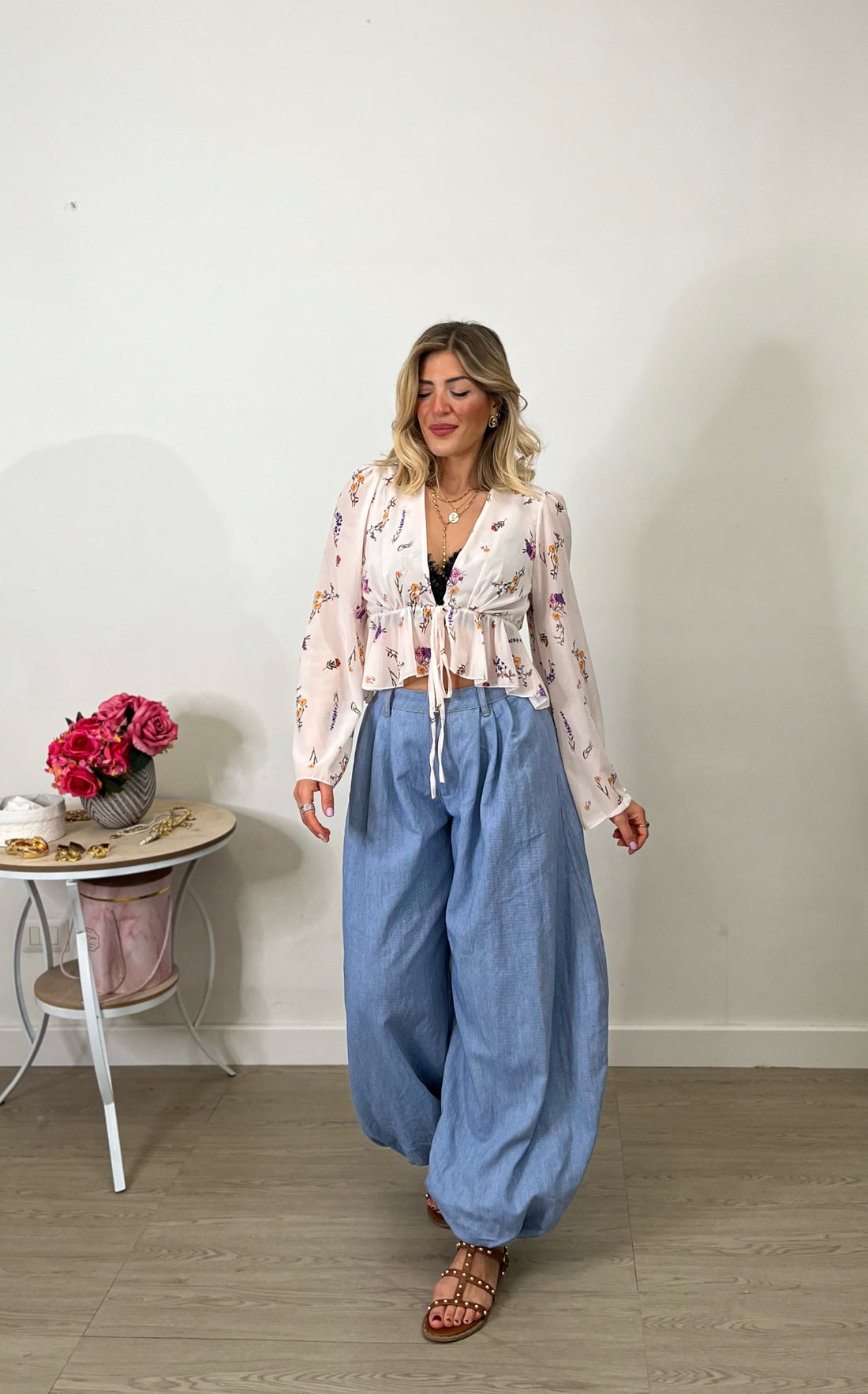 Camicia Rosalia - rosa
