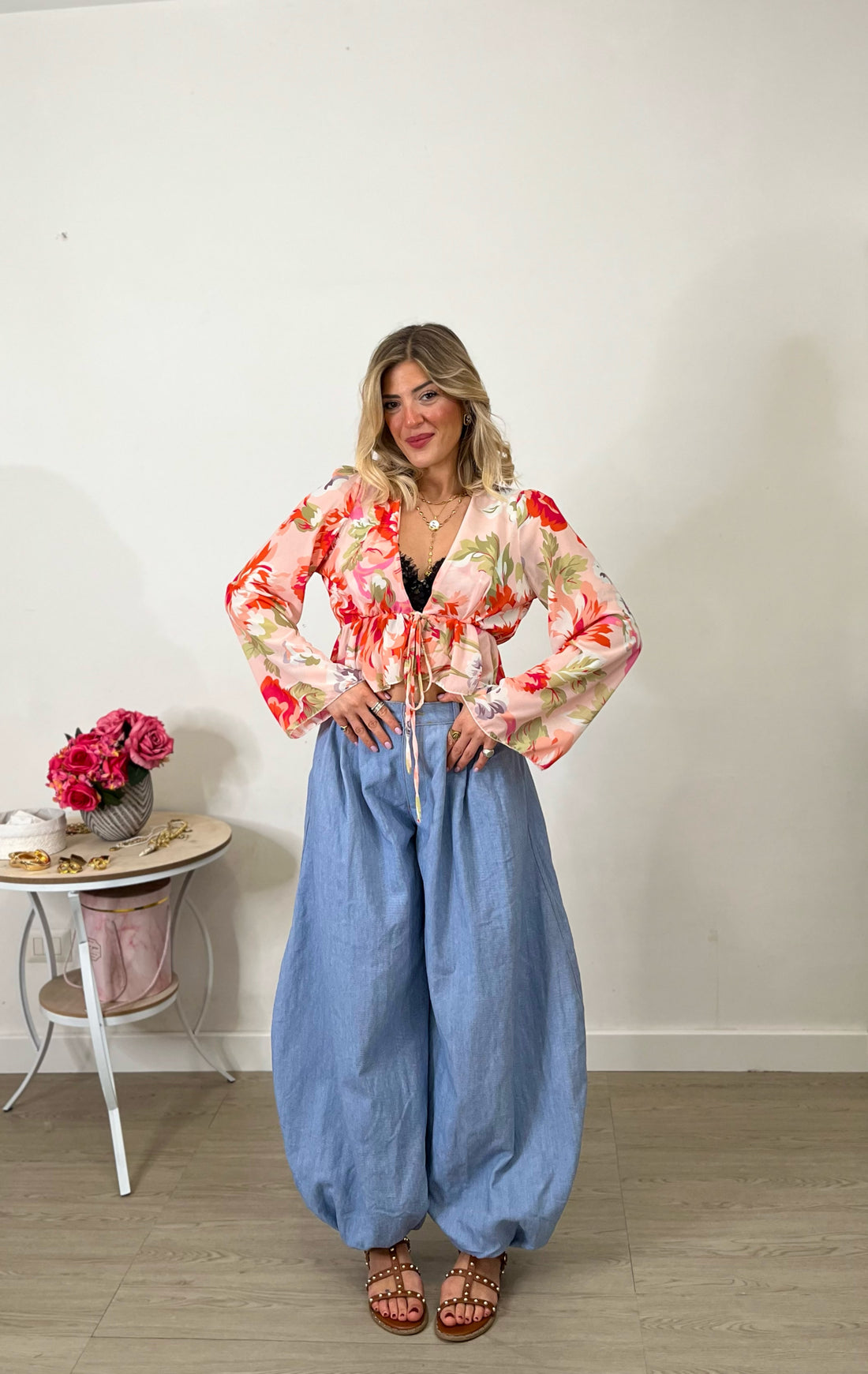 Camicia Rosalia - arancione