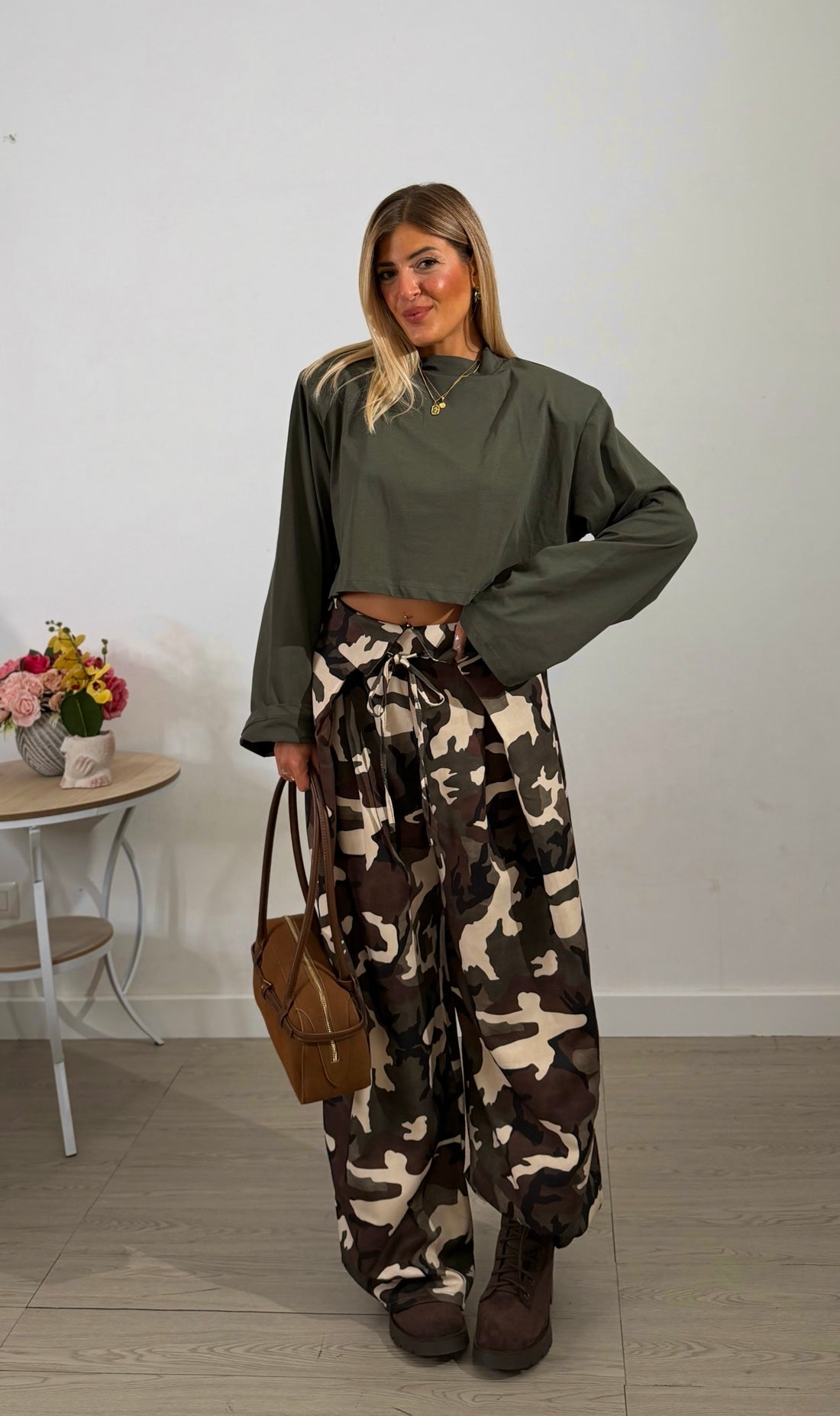 Pantalone Camo – Oversize