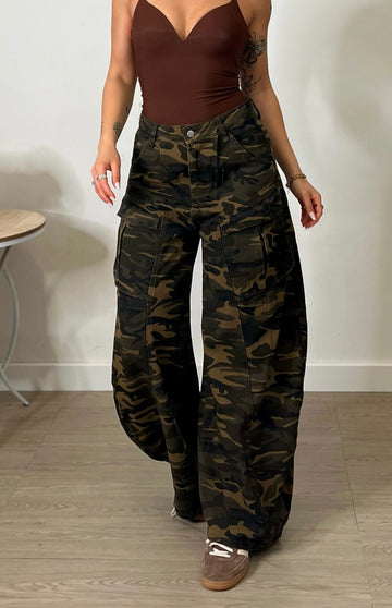 Jeans Balloon Militare