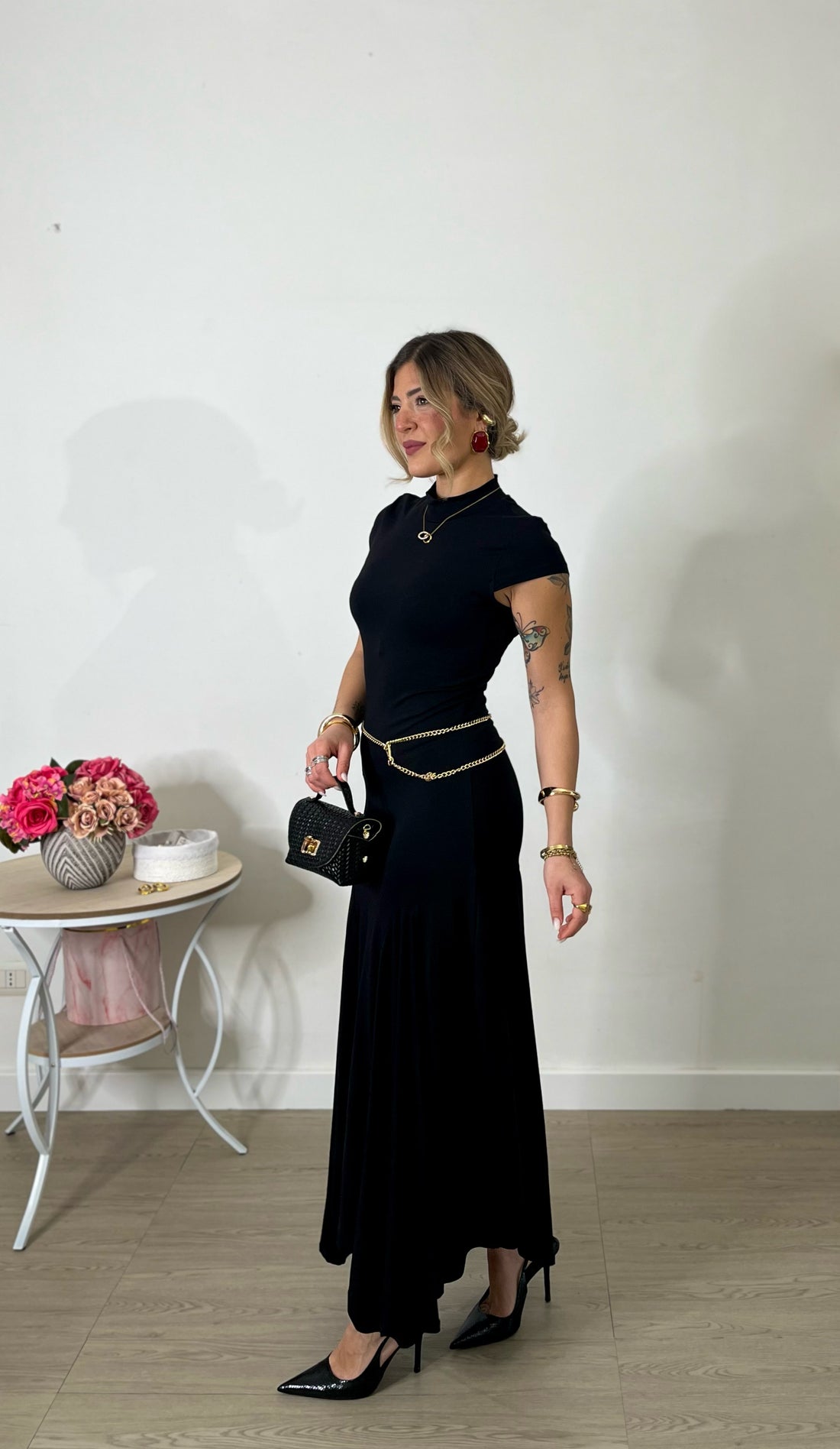 Abito longuette in cotone - Lumina