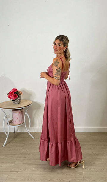Abito Cherry - rosa antico