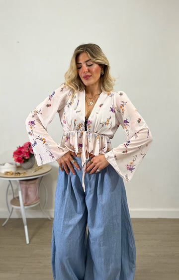Camicia Rosalia - rosa