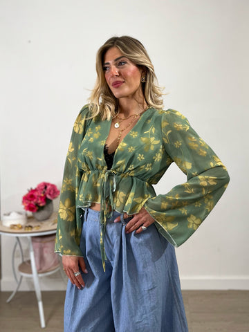 Camicia Rosalia - verde