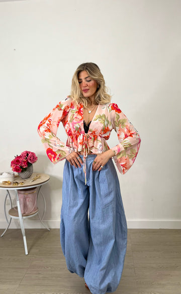 Camicia Rosalia - arancione